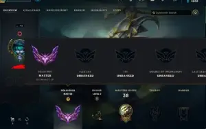 Contra mestre no lol wr alto poucas loses, nick raro