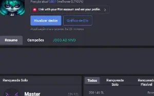 Contra mestre no lol wr alto poucas loses, nick raro