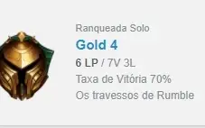 CONTA DE LOL OURO 4 NÍVEL 40, 23 CAMPEÕES
