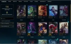 CONTA DE LOL OURO 4 NÍVEL 40, 23 CAMPEÕES
