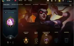 CONTA DE LOL OURO 4 NÍVEL 40, 23 CAMPEÕES