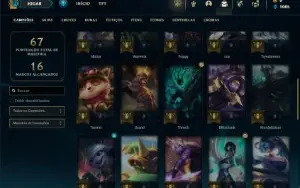 Bronze 2 com 45 Champs e 5 Skins ( Mais de 50 Jogos )