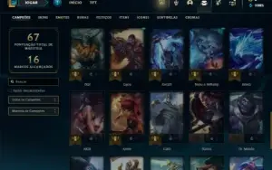 Bronze 2 com 45 Champs e 5 Skins ( Mais de 50 Jogos )