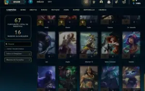 Bronze 2 com 45 Champs e 5 Skins ( Mais de 50 Jogos )