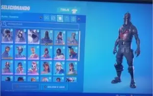 Conta de fortnite muito rara