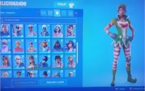 Conta de fortnite muito rara