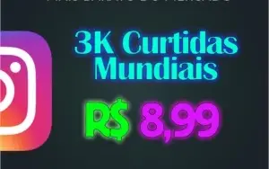 100 Curtidas Instagram por R$ 0,99! Entrega Rápida e Segura