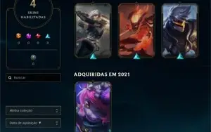 Conta League of Legends - Prata