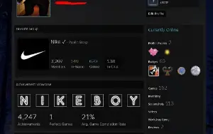 Conta steam lvl 100 + aguia 2 cs +160 twich drops rust jogos