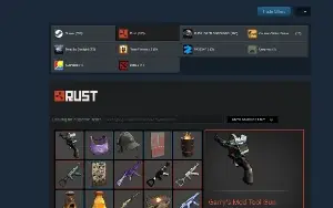 Conta steam lvl 100 + aguia 2 cs +160 twich drops rust jogos