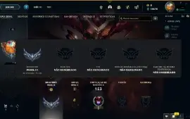 Conta de league of legends