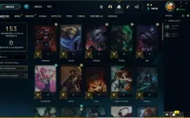 Conta de league of legends