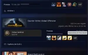 Conta steam 18 anos + prime e outros games.