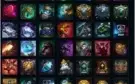 Conta lol unranked 133 champions, 61 skins, 111 ícones.