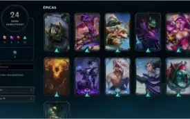 Conta League of Legends Platina IV