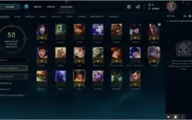 Conta Unranked LV 30 + 20 Campeões + 29.600 de EA