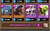 Conta Clash Royale - Nivel 10 - Arena Lendária