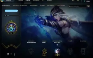 Conta de lol lv 31