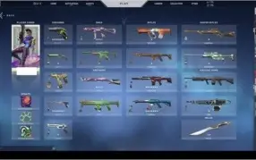 Conta + R$550 em SKINS