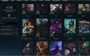 Conta LOL Prata level 48