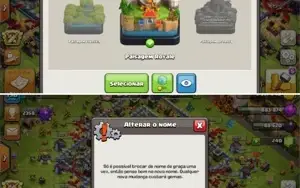 CONTA CV12 SEMIFULL CLASH OF CLANS + PAISAGEM ESPECIAL