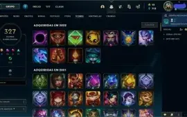Conta League of Legends Mestre + Conta Valorant D1