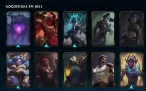 CONTA DE COLECIONADOR LOL