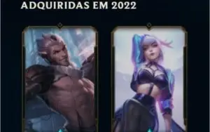 CONTA DE COLECIONADOR LOL