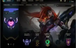 Conta lol Diamante 4 74 skins riven campeonato 121 bonecos