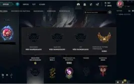 CONTA LOL NO OURO NAS ULTIMAS 4 SEASONS + 155 SKINS
