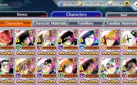 Conta Bleach brave souls 126 dias esta muito boa