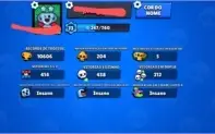 Conta de coc, clash royale e brawl stars