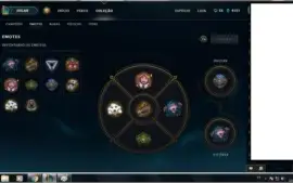 Conta LOL varias Skins