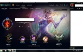 Conta LOL varias Skins