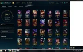 Conta LOL varias Skins