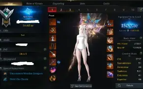1 X Conta Lost Ark Blackfang 3 Chares 5 Eng 1500+ 5 Engravin