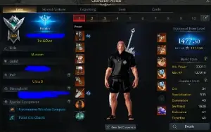 1 X Conta Lost Ark Blackfang 3 Chares 5 Eng 1500+ 5 Engravin