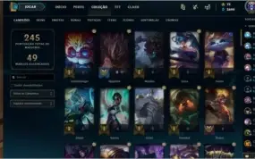 CONTA LEAGUE OF LEGENDS  V - LVL 141 V/URGENTE