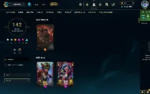 Conta lol mestre 142 skins FULL ACESSO FULL CHAMPS