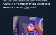 Tenha acesso a 100 Mil Arquivos editáveis do Canva