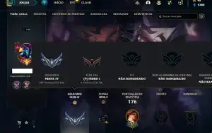 Conta prata 4 com 75 Champs e 71 Skins + 1 Prestigio Ksante