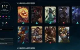 Conta de lol RARISSIMA