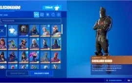 Fortnite (115 Skins)+ Cavaleiro negro+ EPIC GAMES (15 jogos)