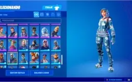 Fortnite (115 Skins)+ Cavaleiro negro+ EPIC GAMES (15 jogos)