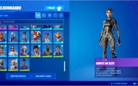 Fortnite (115 Skins)+ Cavaleiro negro+ EPIC GAMES (15 jogos)