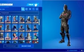 Fortnite (115 Skins)+ Cavaleiro negro+ EPIC GAMES (15 jogos)