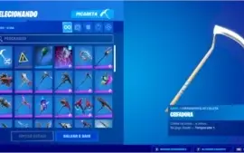 Fortnite (115 Skins)+ Cavaleiro negro+ EPIC GAMES (15 jogos)