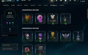 Conta Lol Diamante 3, Criada Em 2013