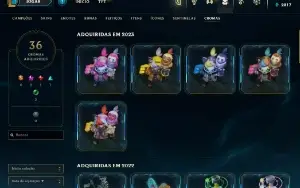 Conta Lol Diamante 3, Criada Em 2013