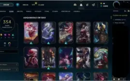 Conta de lol e valorant muito boas